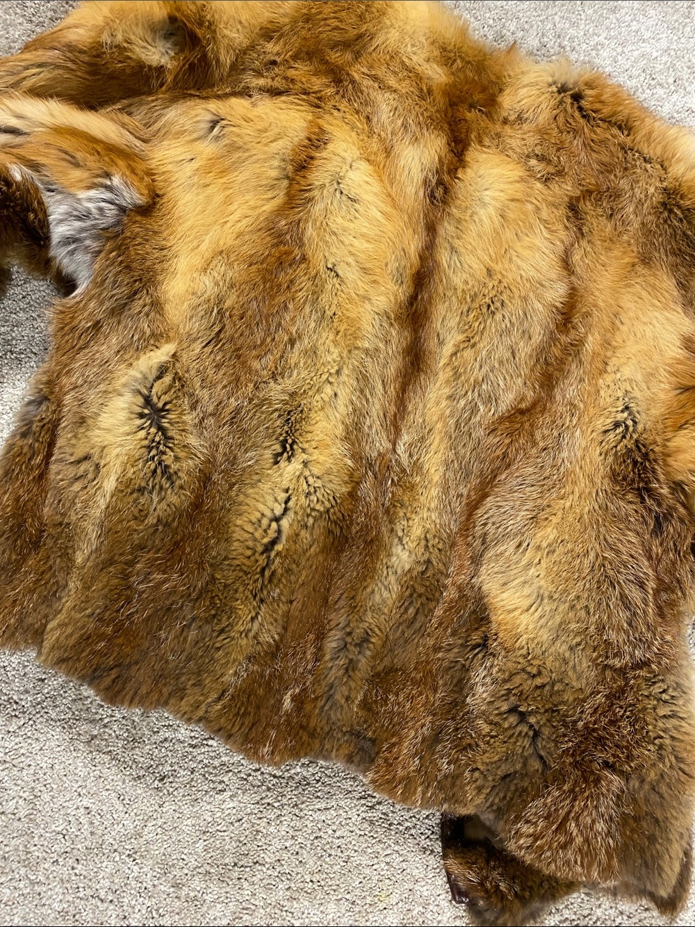Adolfo Genuine Rabbit Fur Jacket  /  FLAWED - Picture 6 of 6